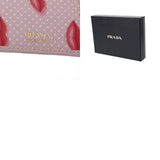 PRADA プラダ パスポートカバー ライトピンク ユニセックス サフィアーノレザー パスポートケース Aランク 中古 銀蔵