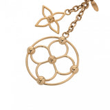 LOUIS VUITTON ルイヴィトン バッグチャーム ブルーミー ゴールド M67931 ユニセックス メタル キーホルダー Aランク 中古 銀蔵