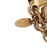 LOUIS VUITTON ルイヴィトン バッグチャーム ブルーミー ゴールド M67931 ユニセックス メタル キーホルダー Aランク 中古 銀蔵