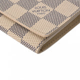 LOUIS VUITTON ルイヴィトン ダミエアズール アンヴェロップ カルト ドゥ ヴィジット ホワイト N61746 ユニセックス ダミエキャンバス カードケース Aランク 中古 銀蔵