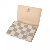LOUIS VUITTON ルイヴィトン ダミエアズール アンヴェロップ カルト ドゥ ヴィジット ホワイト N61746 ユニセックス ダミエキャンバス カードケース Aランク 中古 銀蔵