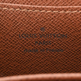 LOUIS VUITTON ルイヴィトン モノグラム ジッピーコインパース ブラウン M60067 レディース モノグラムキャンバス コインケース Aランク 中古 銀蔵