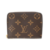 LOUIS VUITTON ルイヴィトン モノグラム ジッピーコインパース ブラウン M60067 レディース モノグラムキャンバス コインケース Aランク 中古 銀蔵