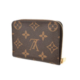 LOUIS VUITTON ルイヴィトン モノグラム ジッピーコインパース ブラウン M60067 レディース モノグラムキャンバス コインケース Aランク 中古 銀蔵