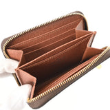 LOUIS VUITTON ルイヴィトン モノグラム ジッピーコインパース ブラウン M60067 レディース モノグラムキャンバス コインケース Aランク 中古 銀蔵