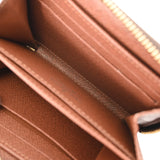 LOUIS VUITTON ルイヴィトン モノグラム ジッピーコインパース ブラウン M60067 レディース モノグラムキャンバス コインケース Aランク 中古 銀蔵