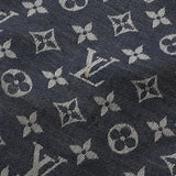 LOUIS VUITTON ルイヴィトン モノグラム デニムショール ダークブルー M71376 レディース シルク60％/ウール40％ ショール ABランク 中古 銀蔵