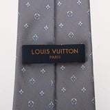 LOUIS VUITTON ルイヴィトン ネクタイ LVデュアル マリーヌ M79431 メンズ シルク100% ネクタイ 未使用 銀蔵