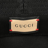GUCCI グッチ ハット ジャンボGGキャンバス サイズL ブラック ユニセックス GGデニムキャンバス ハット Aランク 中古 銀蔵