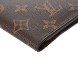LOUIS VUITTON ルイヴィトン モノグラム クーヴェルテュール パスポール ブラウン M60181 レディース モノグラムキャンバス パスポートケース ABランク 中古 銀蔵