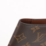 LOUIS VUITTON ルイヴィトン モノグラム クーヴェルテュール パスポール ブラウン M60181 レディース モノグラムキャンバス パスポートケース ABランク 中古 銀蔵