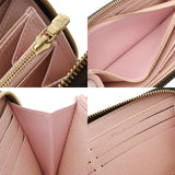 LOUIS VUITTON ルイヴィトン ダミエアズール ジッピーウォレット ブラウン N60139 レディース ダミエキャンバス 長財布 ABランク 中古 銀蔵