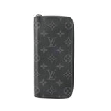 LOUIS VUITTON ルイヴィトン モノグラムエクリプス ジッピーウォレットヴェルティカル 黒/グレー M62295 メンズ モノグラムエクリプス 長財布 Aランク 中古 銀蔵