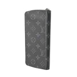 LOUIS VUITTON ルイヴィトン モノグラムエクリプス ジッピーウォレットヴェルティカル 黒/グレー M62295 メンズ モノグラムエクリプス 長財布 Aランク 中古 銀蔵