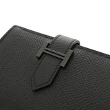 HERMES エルメス ベアンミニ モノクローム ブラック U刻印(2022年頃) ユニセックス ヴォーエプソン カードケース Aランク 中古 銀蔵