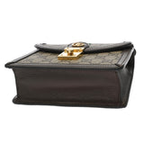 GUCCI グッチ オフディア ミニトップ ハンドルバッグ 2WAY ベージュ/エボニー/ブラウン 696180 レディース GGスプリームキャンバス/レザー ハンドバッグ Aランク 中古 銀蔵