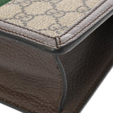 GUCCI グッチ オフディア ミニトップ ハンドルバッグ 2WAY ベージュ/エボニー/ブラウン 696180 レディース GGスプリームキャンバス/レザー ハンドバッグ Aランク 中古 銀蔵