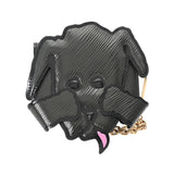 LOUIS VUITTON ルイヴィトン エピ ドッグカードホルダー 2019年クルーズライン グレー M63897 メンズ レザー カードケース Aランク 中古 銀蔵