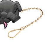 LOUIS VUITTON ルイヴィトン エピ ドッグカードホルダー 2019年クルーズライン グレー M63897 メンズ レザー カードケース Aランク 中古 銀蔵