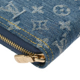 LOUIS VUITTON ルイヴィトン モノグラムチェリーデニム ジッピーウォレット 村上隆コラボ ブルー M23161 ユニセックス デニム 長財布 未使用 銀蔵