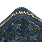 LOUIS VUITTON ルイヴィトン モノグラムチェリーデニム ジッピーウォレット 村上隆コラボ ブルー M23161 ユニセックス デニム 長財布 未使用 銀蔵