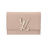 LOUIS VUITTON ルイヴィトン ポルトフォイユ カプシーヌ コンパクト ガレ N83636 レディース トリヨンレザー 三つ折り財布 Aランク 中古 銀蔵