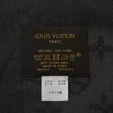 LOUIS VUITTON ルイヴィトン ショールモノグラム アントラシット グレー M74752 レディース シルク60％/ウール40％ ショール ABランク 中古 銀蔵