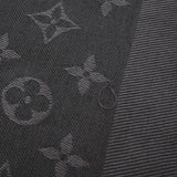 LOUIS VUITTON ルイヴィトン ショールモノグラム アントラシット グレー M74752 レディース シルク60％/ウール40％ ショール ABランク 中古 銀蔵