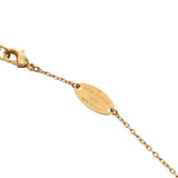 LOUIS VUITTON ルイヴィトン コリエ ルイゼット ネックレス M00365 レディース GP ネックレス Aランク 中古 銀蔵