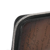 BERLUTI ベルルッティ カリグラフィ コインケース ブラウン メンズ スクリットレザー コインケース Aランク 中古 銀蔵