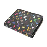 LOUIS VUITTON ルイヴィトン モノグラムマルチカラー ジッピーコインパース 村上隆コラボ ブラック/マルチカラー M13409 レディース モノグラムキャンバス コインケース Aランク 中古 銀蔵