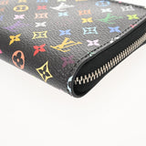 LOUIS VUITTON ルイヴィトン モノグラムマルチカラー ジッピーコインパース 村上隆コラボ ブラック/マルチカラー M13409 レディース モノグラムキャンバス コインケース Aランク 中古 銀蔵