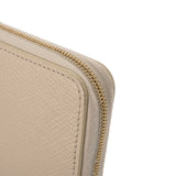 CELINE セリーヌ ラージジップウォレット ベージュ A80288 レディース グレインカーフ 長財布 Aランク 中古 銀蔵