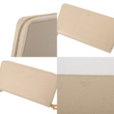 CELINE セリーヌ ラージジップウォレット ベージュ A80288 レディース グレインカーフ 長財布 Aランク 中古 銀蔵