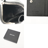 PRADA プラダ コンパクトウォレット ブラック 2ML049 ユニセックス サフィアーノレザー 二つ折り財布 Aランク 中古 銀蔵