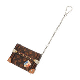 LOUIS VUITTON ルイヴィトン モノグラム エッセンシャルトランク バッグチャーム ブラウン M63779 ユニセックス モノグラムキャンバス キーホルダー ABランク 中古 銀蔵
