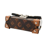 LOUIS VUITTON ルイヴィトン モノグラム エッセンシャルトランク バッグチャーム ブラウン M63779 ユニセックス モノグラムキャンバス キーホルダー ABランク 中古 銀蔵