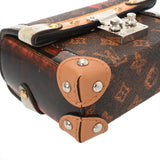 LOUIS VUITTON ルイヴィトン モノグラム エッセンシャルトランク バッグチャーム ブラウン M63779 ユニセックス モノグラムキャンバス キーホルダー ABランク 中古 銀蔵
