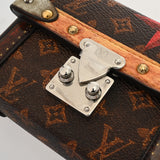 LOUIS VUITTON ルイヴィトン モノグラム エッセンシャルトランク バッグチャーム ブラウン M63779 ユニセックス モノグラムキャンバス キーホルダー ABランク 中古 銀蔵
