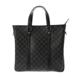 LOUIS VUITTON ルイヴィトン ダミエグラフィット タダオ PM 2WAY ブラック N41259 メンズ ダミエグラフィットキャンバス トートバッグ Aランク 中古 銀蔵