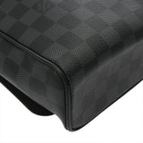 LOUIS VUITTON ルイヴィトン ダミエグラフィット ディストリクト PM NM 黒 グレー N41028 メンズ ダミエキャンバス ショルダーバッグ Aランク 中古 銀蔵