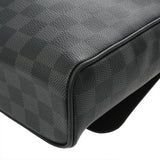 LOUIS VUITTON ルイヴィトン ダミエグラフィット ディストリクト PM NM 黒 グレー N41028 メンズ ダミエキャンバス ショルダーバッグ Aランク 中古 銀蔵