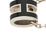 HERMES エルメス ポップアッシュ ネックレス ブラック/シルバー レディース エナメル/パラジウム ネックレス Aランク 中古 銀蔵