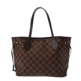 LOUIS VUITTON ルイヴィトン ダミエ ネヴァーフル PM ブラウン N41359 レディース ダミエキャンバス ハンドバッグ Aランク 中古 銀蔵