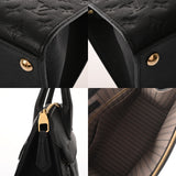 LOUIS VUITTON ルイヴィトン モノグラムアンプラント ポンヌフ ノワール M41748 レディース レザー ハンドバッグ Aランク 中古 銀蔵