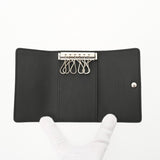 LOUIS VUITTON ルイヴィトン モノグラムシャドウ ミュルティクレ6 ブラック M14825 ユニセックス レザー キーケース Aランク 中古 銀蔵