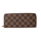 LOUIS VUITTON ルイヴィトン ダミエ ポルトフォイユ クレマンス ブラウン/スリーズ N60534 ユニセックス ダミエキャンバス 長財布 ABランク 中古 銀蔵