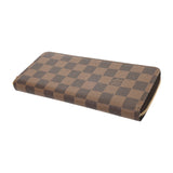 LOUIS VUITTON ルイヴィトン ダミエ ポルトフォイユ クレマンス ブラウン/スリーズ N60534 ユニセックス ダミエキャンバス 長財布 ABランク 中古 銀蔵