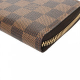 LOUIS VUITTON ルイヴィトン ダミエ ポルトフォイユ クレマンス ブラウン/スリーズ N60534 ユニセックス ダミエキャンバス 長財布 ABランク 中古 銀蔵