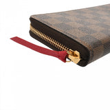 LOUIS VUITTON ルイヴィトン ダミエ ポルトフォイユ クレマンス ブラウン/スリーズ N60534 ユニセックス ダミエキャンバス 長財布 ABランク 中古 銀蔵